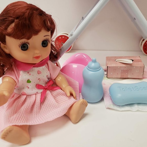 New 10" Doll and Pram Trolley - Picture 2 of 13